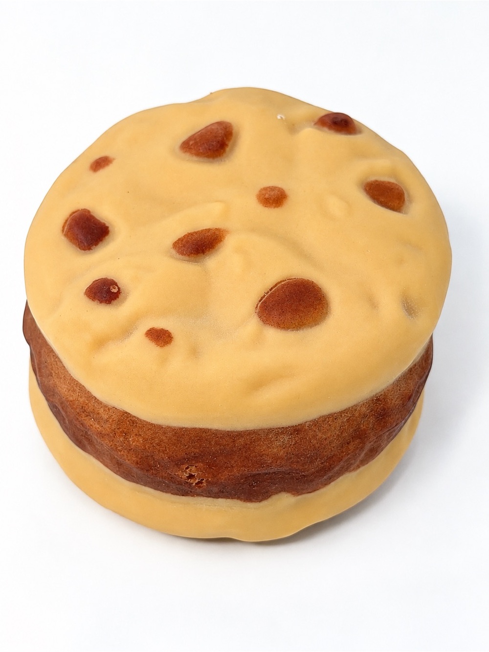New CRUNCHY Chocolate Chip Cookie Sandwich Squishy Squeeze Toy